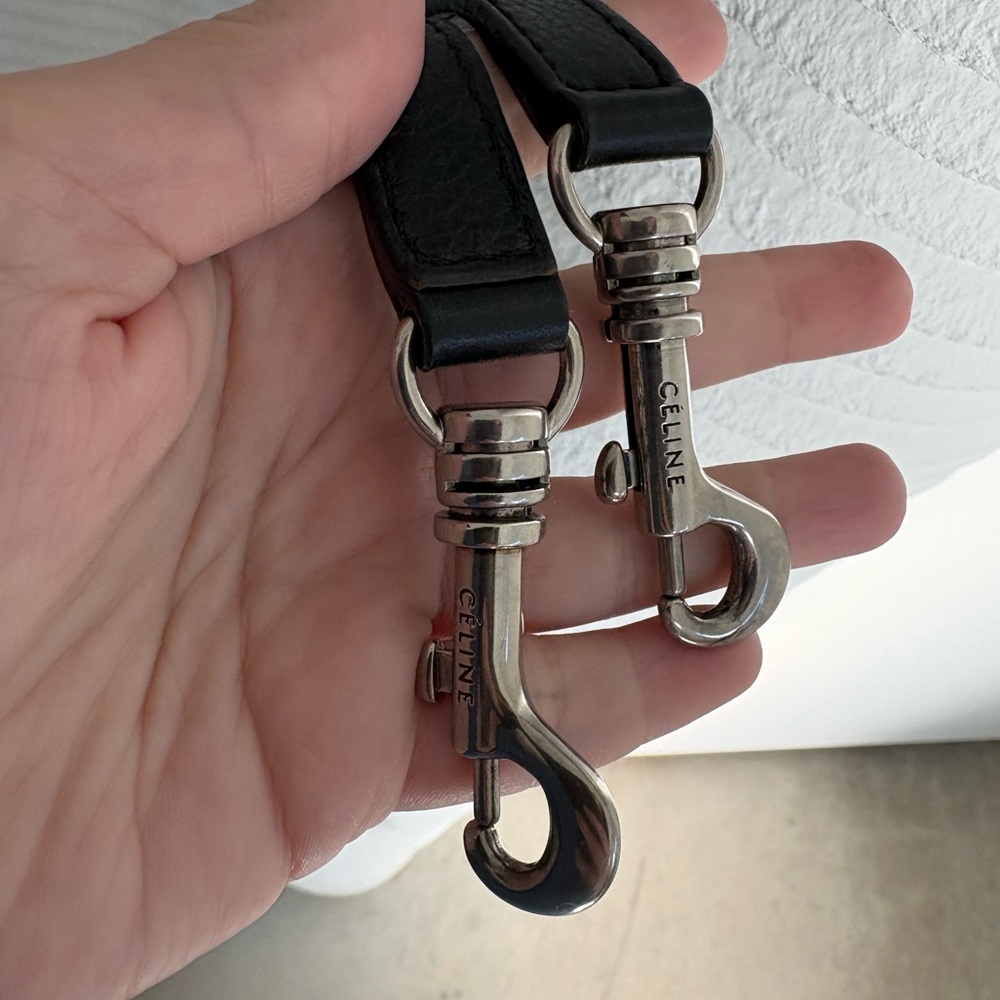 Celine Black Pebbled Leather Nano Luggage - Picture 6 of 6